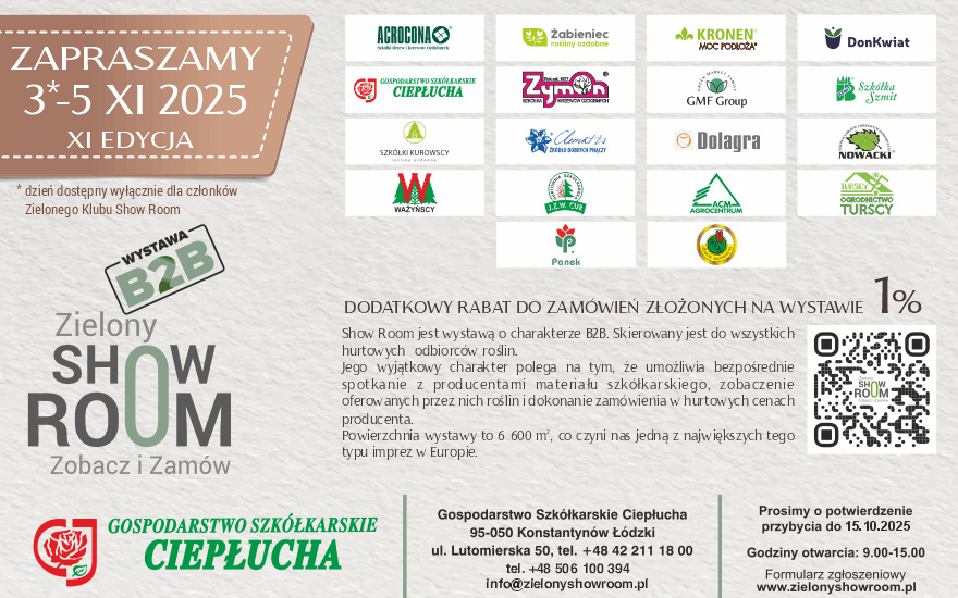 Zaproszenie na Zielony Show Room